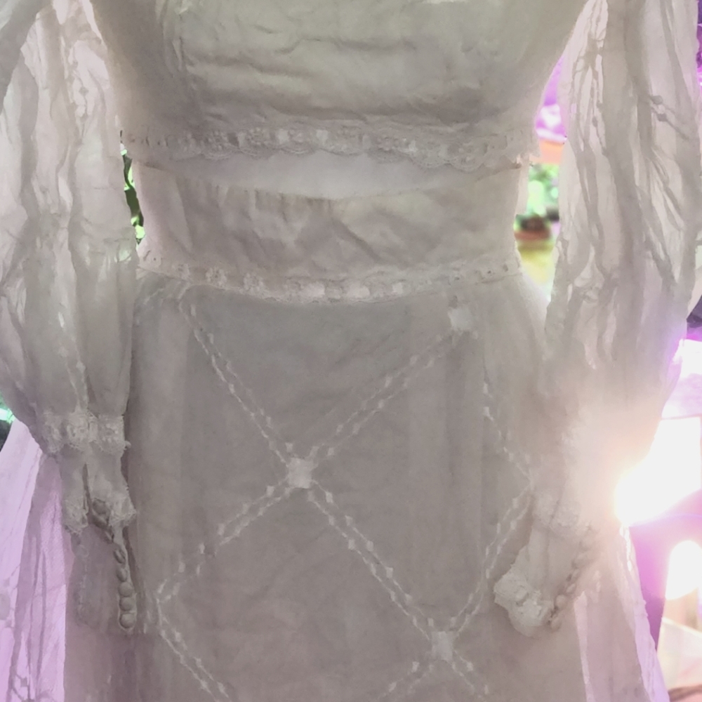 1940-1950 Alfred Angelo wedding dress, remastered for modern bride